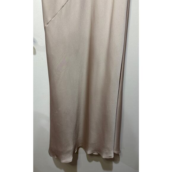 Shona Joy Luxe Bias Cowl Slip Dress Champagne Size 8 NWT Chic Silhouette Satin - Picture 7 of 15